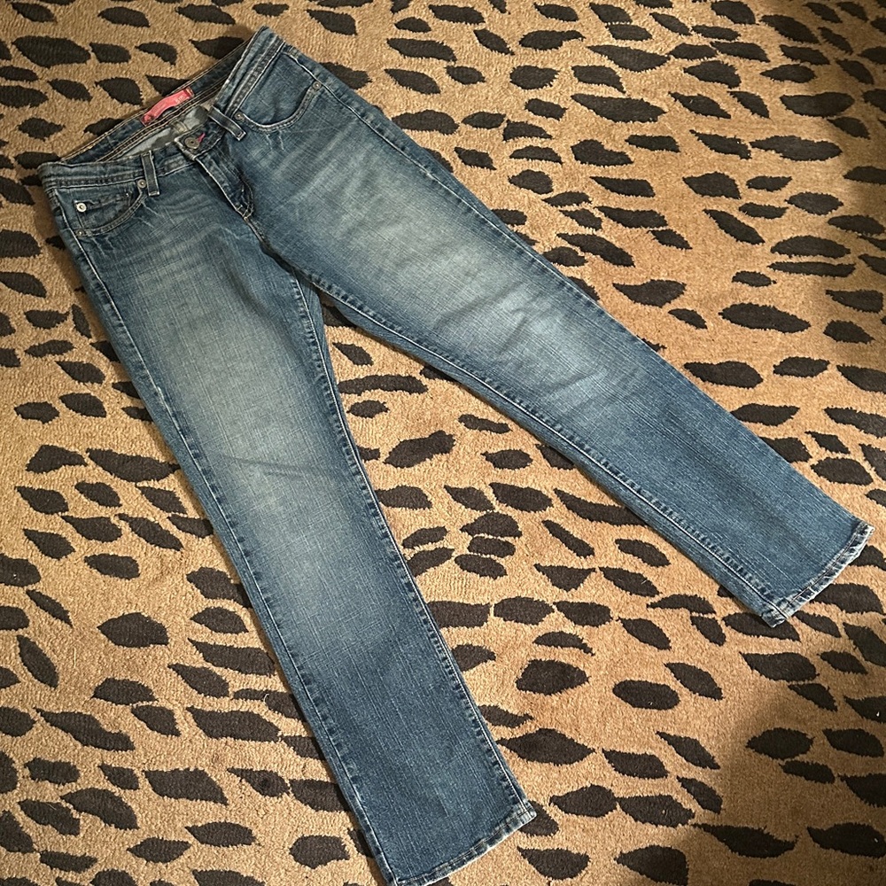 Y2K Levi's Superlow 518 Blue Jeans • Size 7